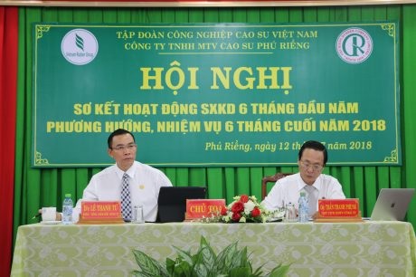 Cao su Phú Riềng: Tổng doanh thu 6 tháng đạt 643 tỷ đồng